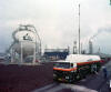 Liquid Hydrogen plant at Botlek, The Netherlands with tanker